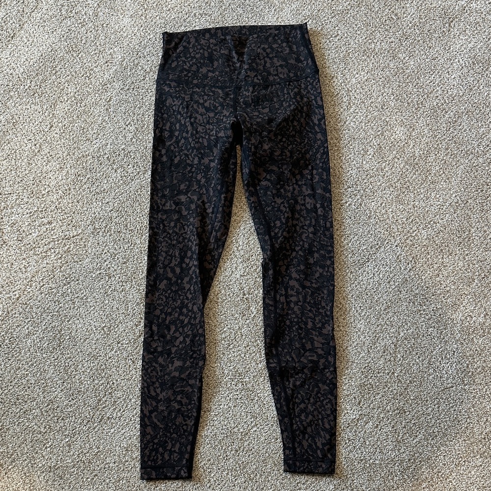 Stylish Black Leopard Print Women's Leggings